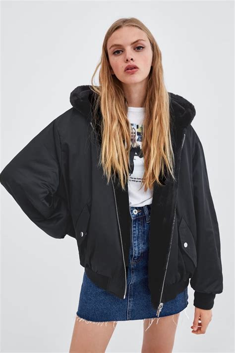 zara reversible bomber jacket.